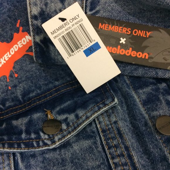 Members Only x Nickelodeon Rugrats Denim Jacket - Picture 15 of 16